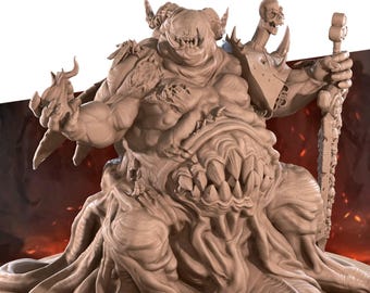 Undead Lord of Pestillence Demon - Bite the Bullet - Dungeons & Dragons 35mm