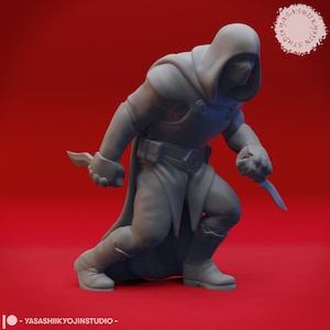 Banditen Messer - Yasashii - Monster Dungeons and Dragons 32 mm Fantasy D&D Rollenspiel