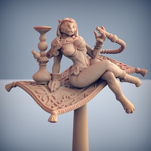 Rakshasa Pinup Artisan Guild - Fantasy Dungeons and Dragons Miniature Tabletop