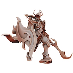 Vice Knight - Fantasy Miniature D&D - Manuel Boria