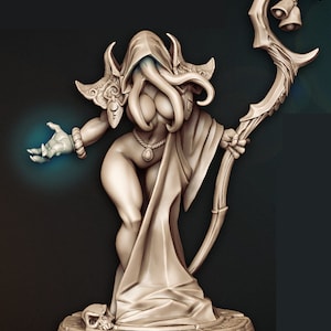 Mind Flayer Illithid - Pin Up - Artisan Guild Fantasy D&D Miniature