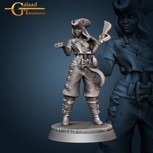 Rogue with Sword - Pirate Crew / Swashbuckler - Galaad Miniatures - Fantasy D&D