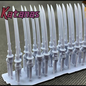20x Power Sword Katana Samurai - Marine bits War gaming Sci-Fi Custom