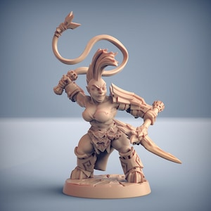 Dwarf Barbarian Reaver  - Artisan Guild Fantasy Dungeons and Dragons Miniature