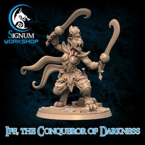 Ife - Rogue Tabaxi Khajit Lycan - Signum Games - Fantasy Dungeons and Dragons