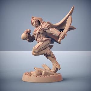 Thief Rogue Assassin D v2 - Artisan Guild Fantasy Dungeons and Dragons Miniature