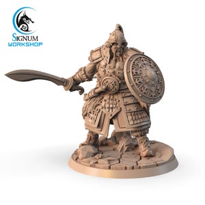 Nokhoy - Human Fighter - Signum Games - Fantasy Dungeons and Dragons
