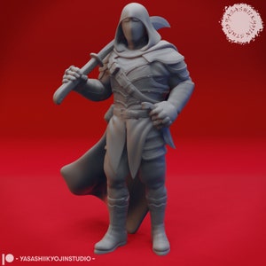 Bandit Sword - Yasashii - Monster Dungeons and Dragons 32mm Fantasy D&D Roleplay