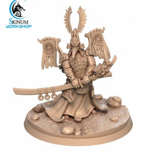 Reiji - Samurai Swordmaster - Signum Games - Fantasy Dungeons and Dragons Mini