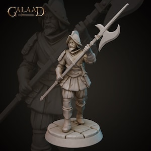 Conquistador B - Fighter - Galaad Miniatures - Dungeons and Dragons