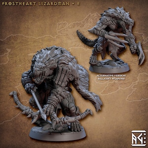 Lizardman E - Ranger / Archer - Artisan Guild - Dungeons and Dragons