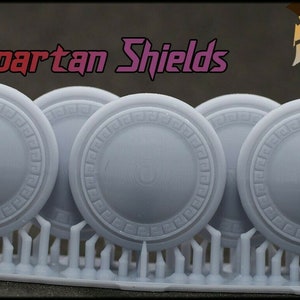 5x Spartan Shields - Marine bits War gaming Sci-Fi Custom