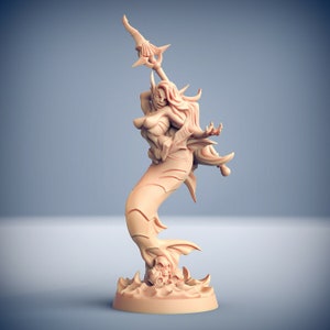 Mermaid Merfolk Pinup - Artisan Guild Fantasy Dungeons and Dragons Miniature