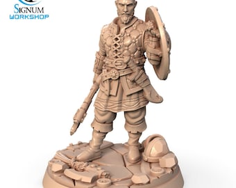 Bjorn Lothbrok Viking Norse - Signum Games - Fantasy Dungeons and Dragons Mini