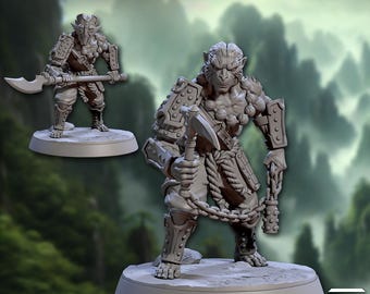 Monkey Monk - Vanara Sickle Chain Spear - Artisan Guild - Dungeons and Dragons