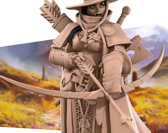 Half Orc Ranger Vindicator Archer - Bite the Bullet - Dungeons and Dragons