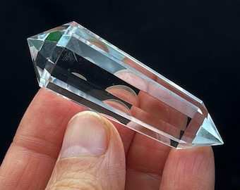 Authentic Vogel Crystal: 12 Faceted Tibetan Himalayan Quartz