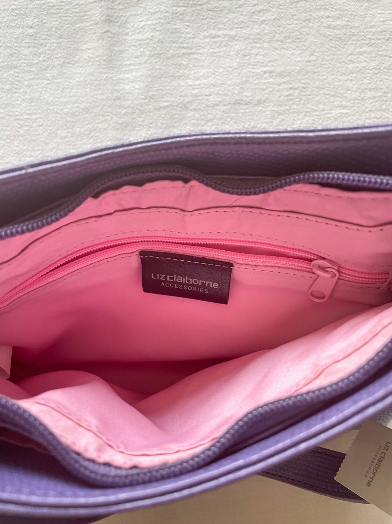 Y2K purple Liz Claiborne handbag NWT | Etsy