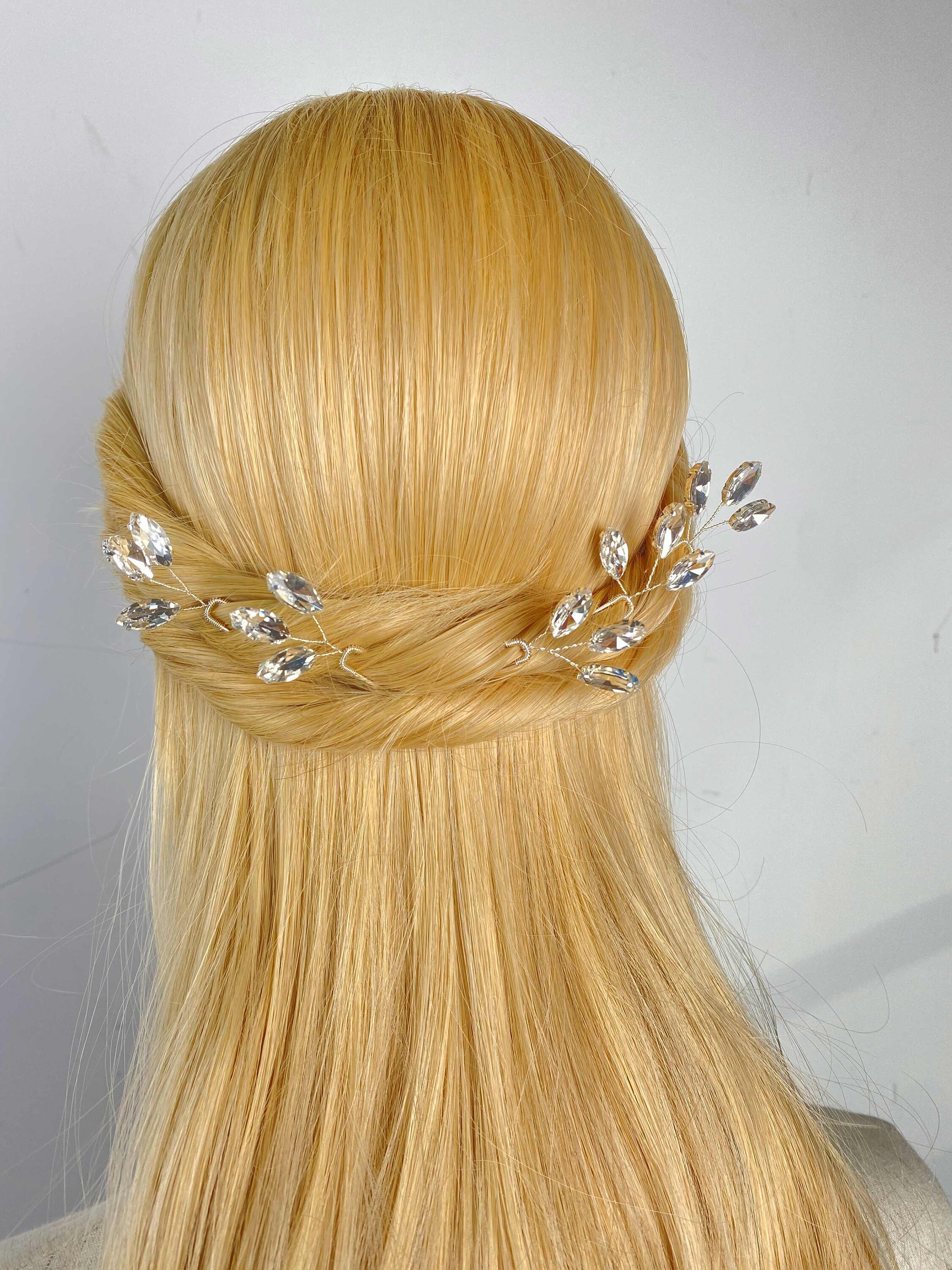 Wedding Hair Clip Wedding Hair Accessories for Brides Bridal Etsy