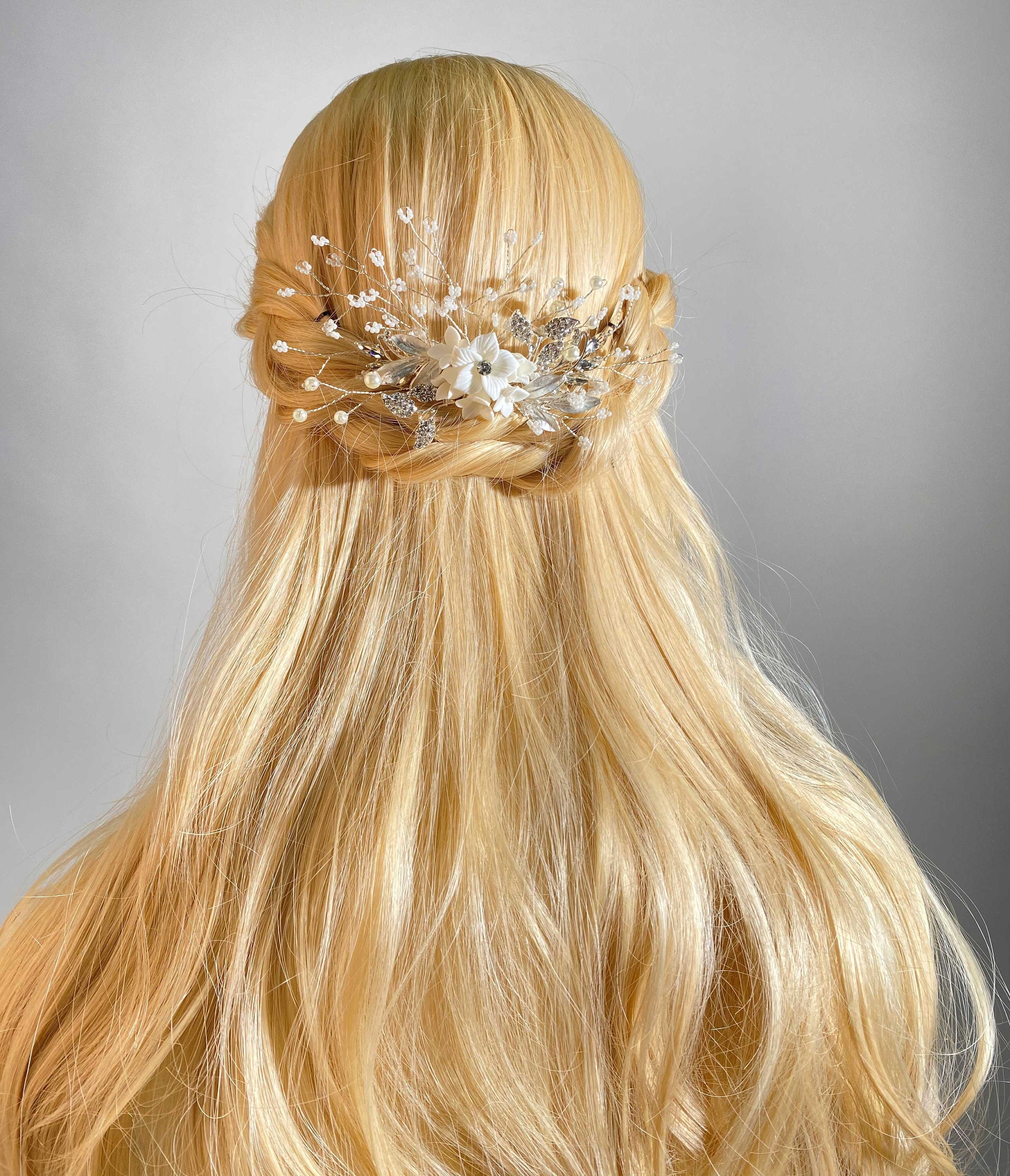 Wedding Hair Clip Wedding Hair Accessories Bridal Comb Etsy