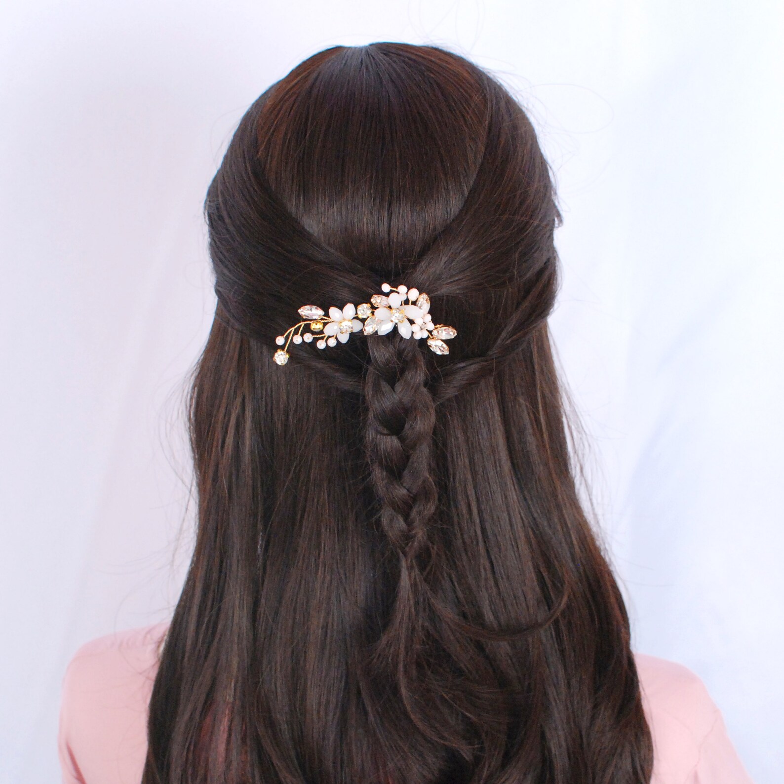 Wedding Hair Clip Wedding Hair Accessories for Brides Bridal Etsy