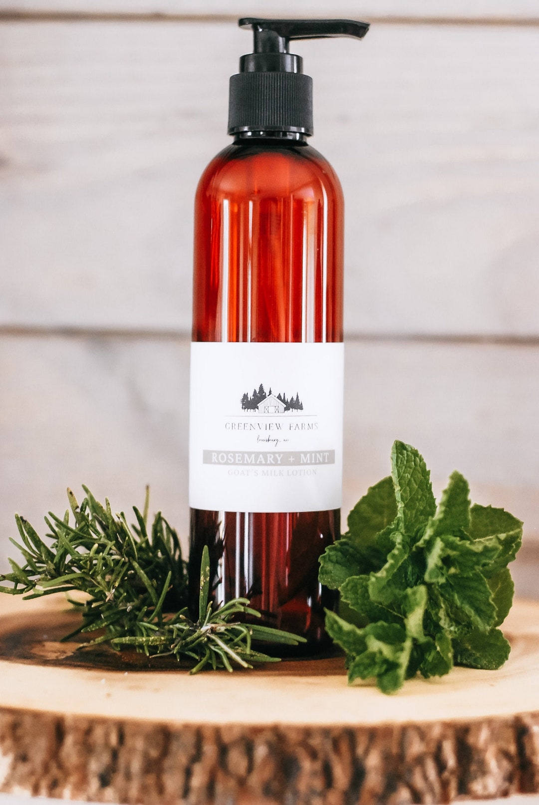 AGOTADORosemaryMint Goats Milk Lotion 8 oz Etsy España