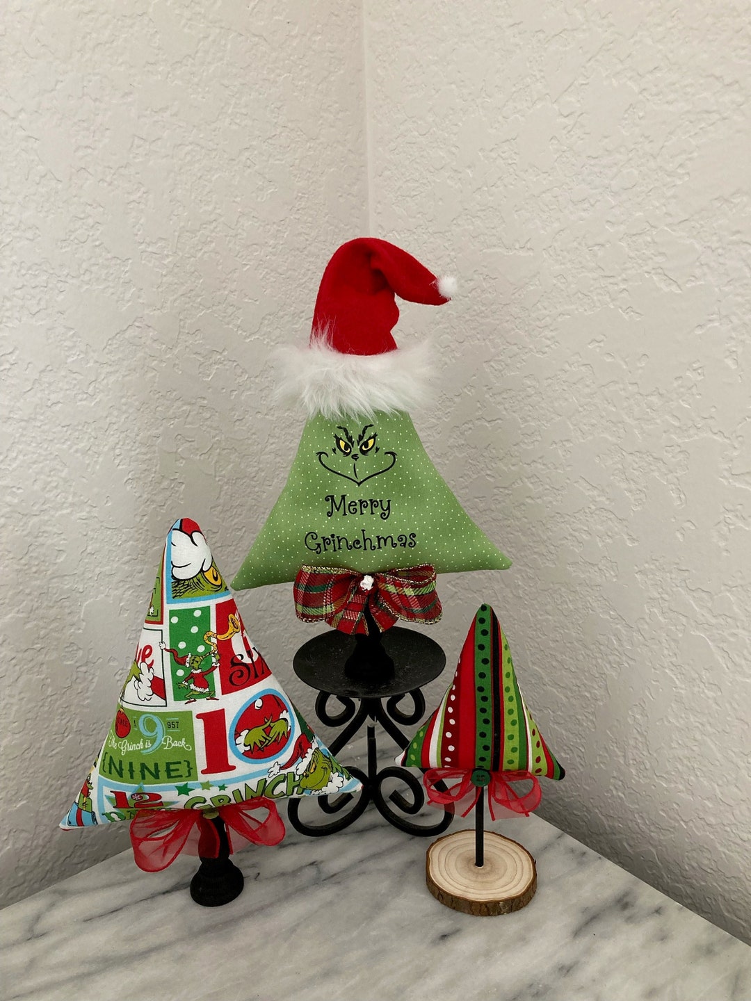 Grinch Tree/grinch Decor/christmas Tree Grinch/grinch Tier Tray