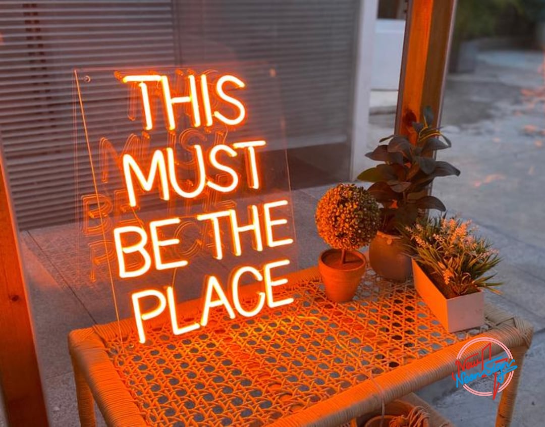 This Must Be the Place Neon Signs,home Decor Neon Lights,neon Signs for