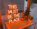 This Must Be The Place Neon Signs,Home Decor Neon Lights,Neon Signs for Living Room,Bedroom 