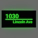 Custom Led House Number,modern Address Number Sign,personalized Led ...