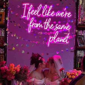 Custom Neon Sign Personalized - Wedding Name Neon Light, Home Bar Decor, LED Wall Art - Birthday Gift Anniversary-Fast Shipping & Free Proof image 9