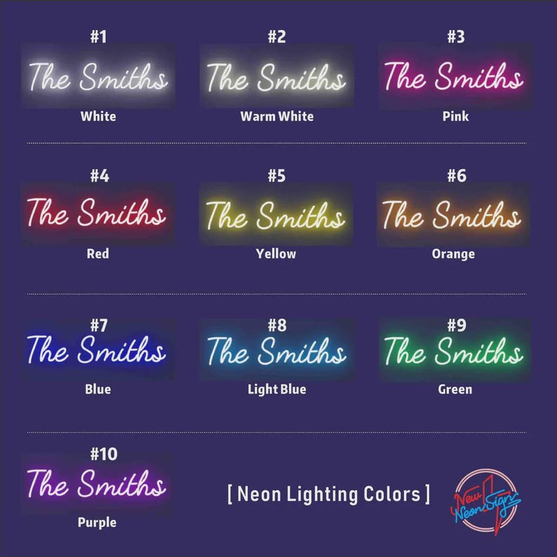 Custom Wedding Neon Sign - Personalized Couple Names - Handmade to Order - LED Wall Decor - Bride & Gift - Fast Shipping/Production image 2