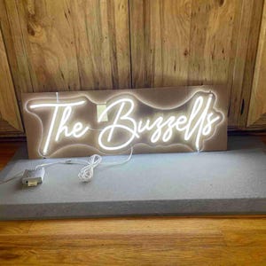 Custom Heart Neon Sign • Personalized LED Wall Art • Romantic Bedroom Decor • Dimmable Night Light • Unique Couples Gift • Energy Efficient image 7