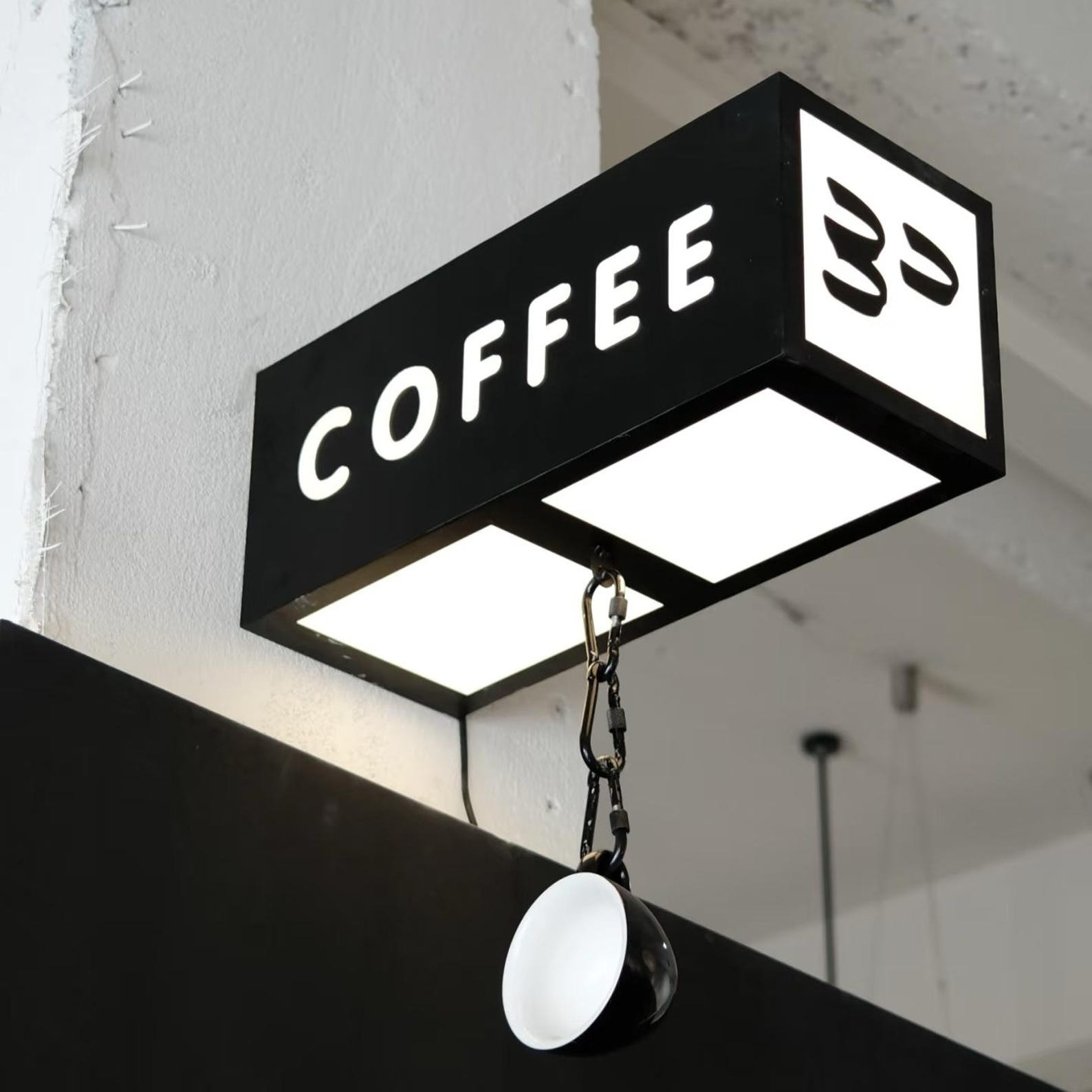 Custom LED Blade Sign - Double Sided Outdoor Business Sign, 3D ...