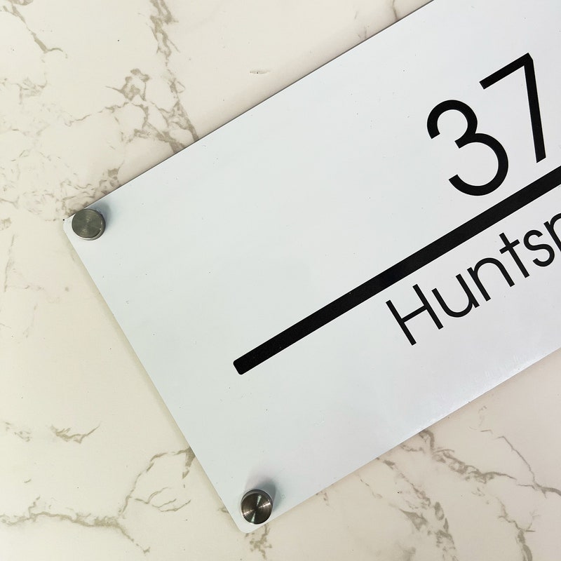 Picture of Apartment Number Plaque - Etsy