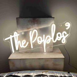 Custom Heart Neon Sign • Personalized LED Wall Art • Romantic Bedroom Decor • Dimmable Night Light • Unique Couples Gift • Energy Efficient image 9