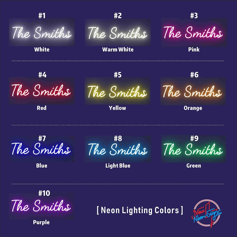 Custom Neon Sign Personalized - Wedding Name Neon Light, Home Bar Decor, LED Wall Art - Birthday Gift Anniversary-Fast Shipping & Free Proof image 2