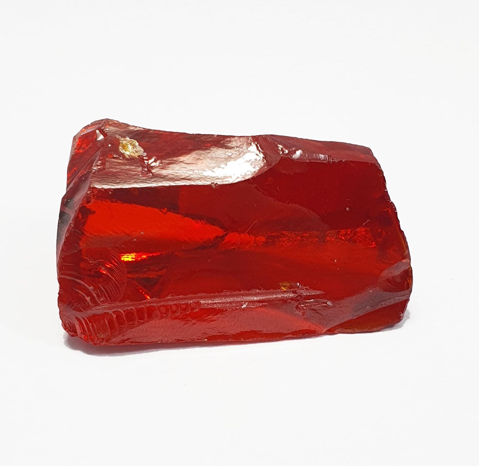 402 Ct Red Cubic Zirconia Rough Raw Specimen AAA Quality Loose
