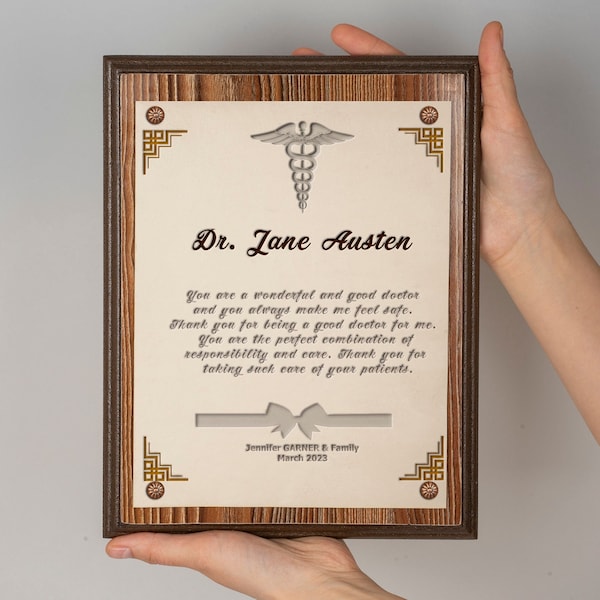 Thank You Plaque Etsy