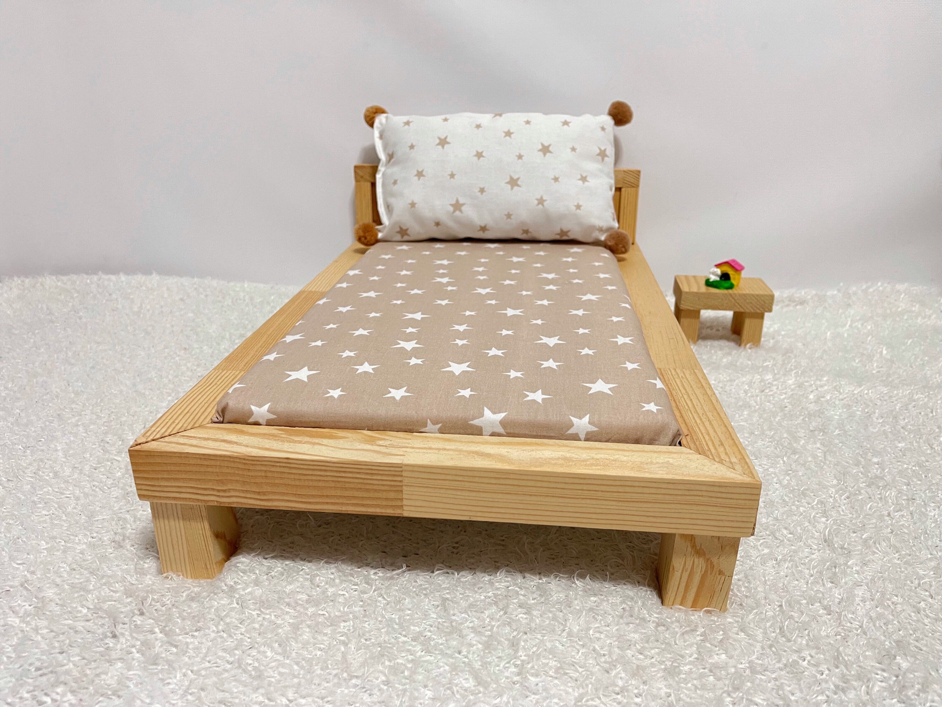 Wooden Rabbit Bed With Nightstand Personalized Indoor Rabbit Etsy