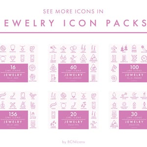 Women Owned Business Line Icon SVG, Minimalist Feminine Small Business Packaging Clipart, Ethical Handmade Product Symbol Vector PNG image 10