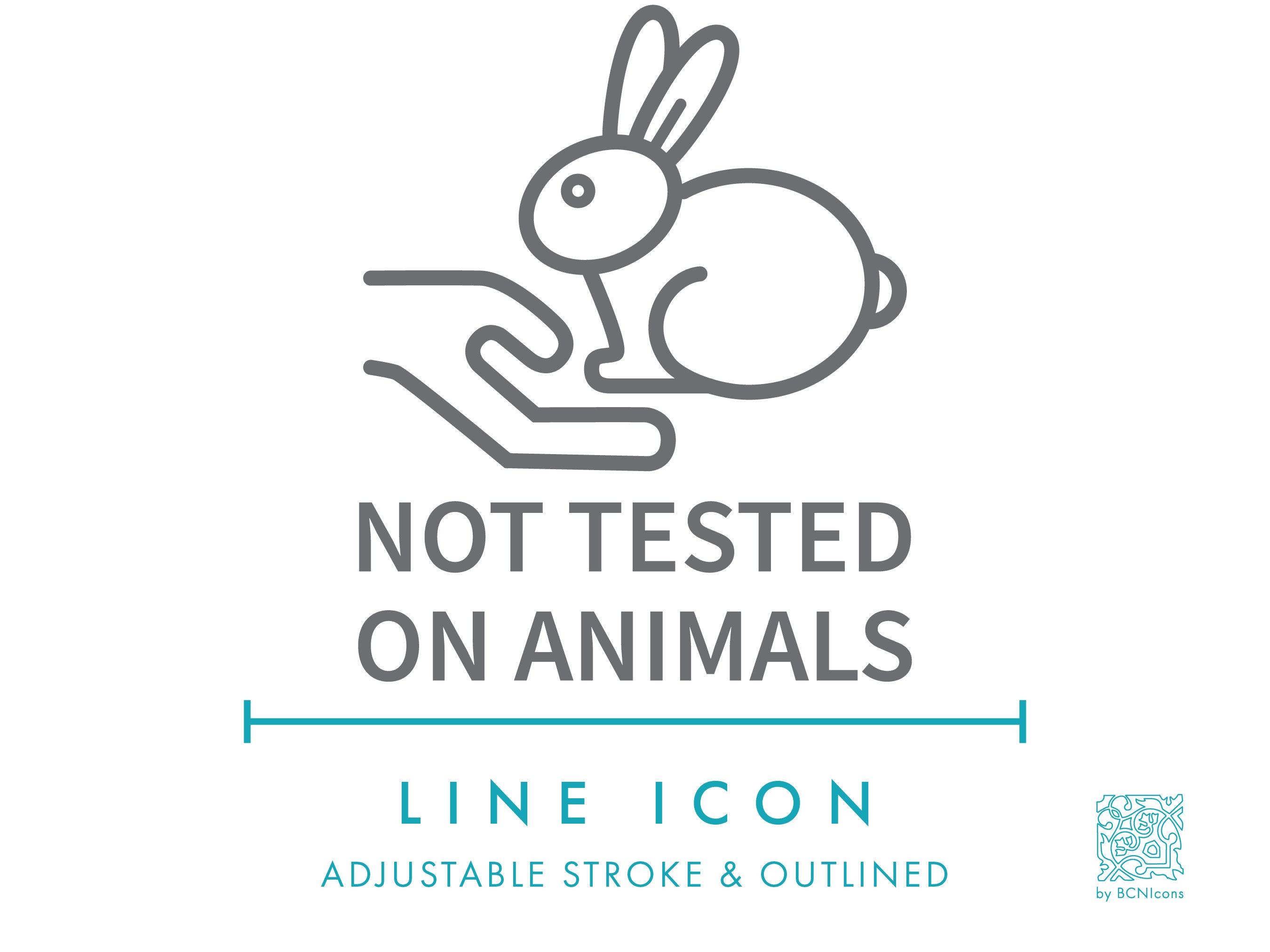 Not Tested on Animals Line Icon SVG Minimalist Cruelty Free - Etsy Israel Not Tested on Animals Line Icon SVG Minimalist Cruelty Free - Etsy Israel