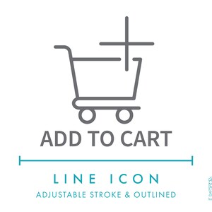カートに追加する電子商取引ラインアイコン SVG、ミニマリストオンラインストアビジネスショッピングアイコン PNG、オンラインショップウェブサイトチェックアウトロゴベクターシンボル