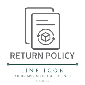 Política de devoluciones Producto Comercio electrónico Línea Icono SVG, Términos y condiciones Políticas de la tienda en línea Ley Logotipo PNG, Símbolo de sitio web comercial de tienda en línea