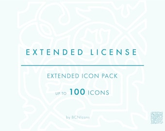 EXTENDED LICENSE: Extended Icon Pack