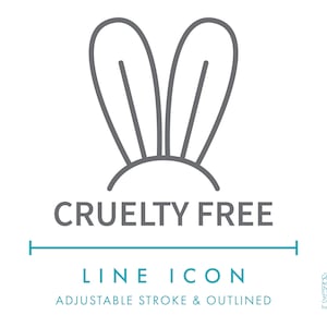 Wreedheid gratis lijn pictogram SVG, minimalistische ethische cosmetica verpakking pictogram PNG, crème gezicht lotion natuurlijke lichaamsproduct symbool vector pictogram