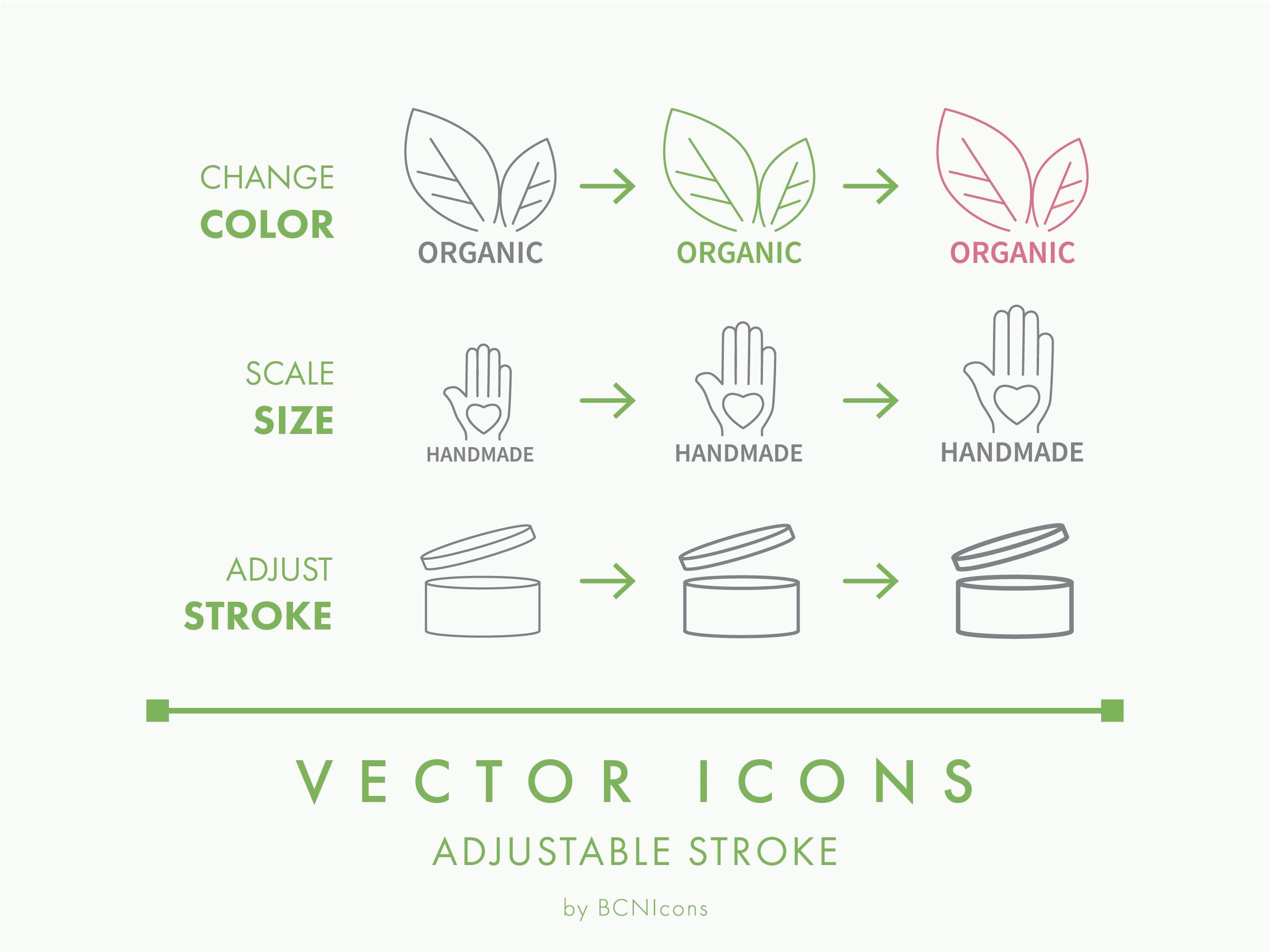 Eco Friendly Line Icons Vol. 01 BASIC PACK Svg, Minimalist Green ...