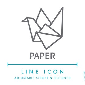 Papier Schmuck Linie Symbol SVG, minimalistische Origami Ohrringe Schmuck Komponenten Symbol, handgemachte Bijouterie Zubehör Anhänger Vektor Symbol