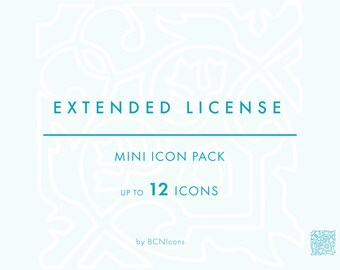 EXTENDED LICENSE: Mini Icon Pack