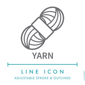 Garn Nählinie Symbol SVG, Strickgarn Kleidung Textil Symbol PNG, Wollfaden Garn Ball Handgefertigte Kleidung Mode Bekleidung Vektor Symbol